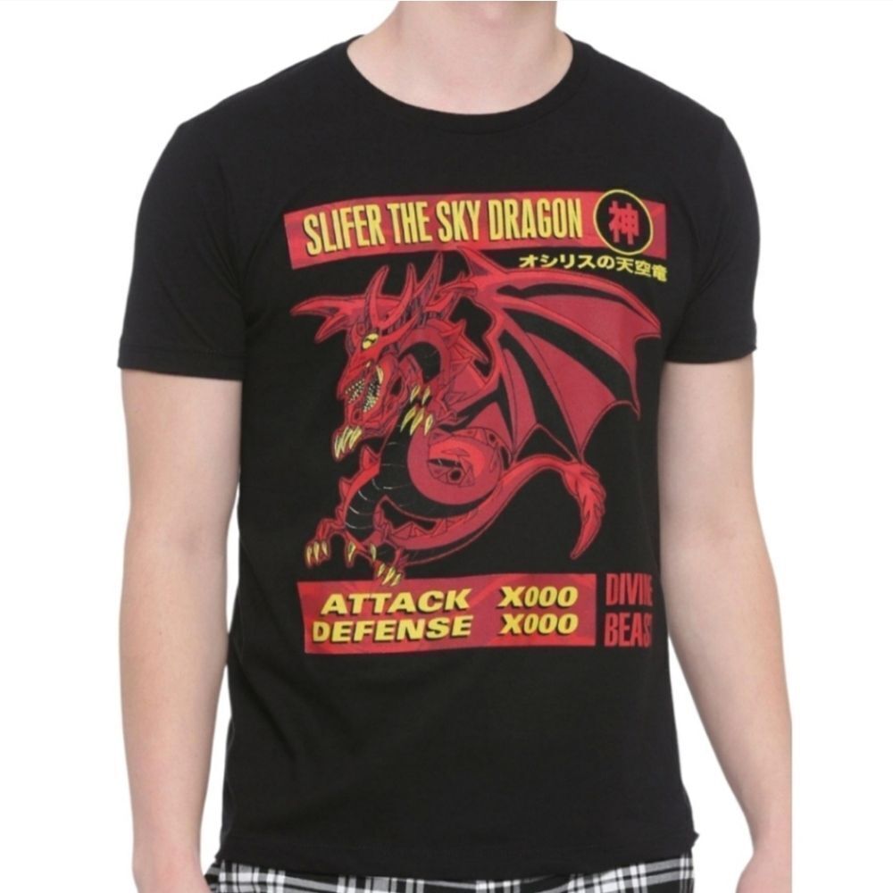 Yu-Gi-Oh! Slifer the Sky Dragon T-Shirt Size Small